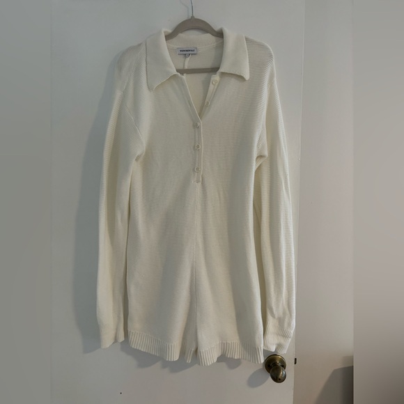 WeWoreWhat Sweater Romper. Size M - Picture 1 of 2
